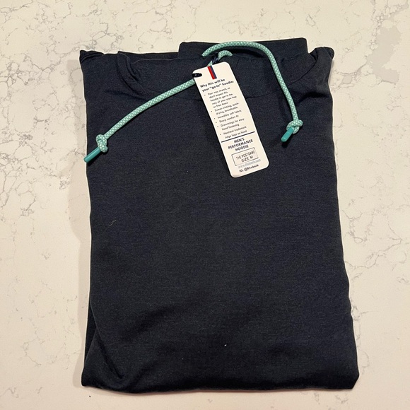Rhoback Performance Hoodie in Dark Blue - Picture 5 of 9